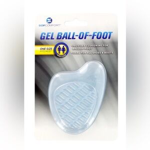 Gel Ball-of-Foot Cushion - Clear/Blue